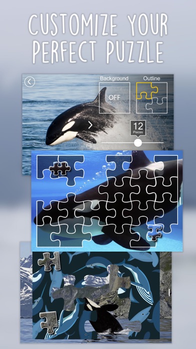 Jigsaw Wonder Orcas screenshot 2
