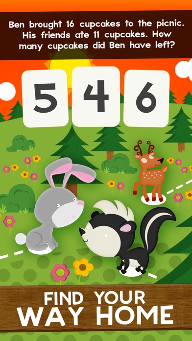 Animal 2nd Grade Math screenshot 4