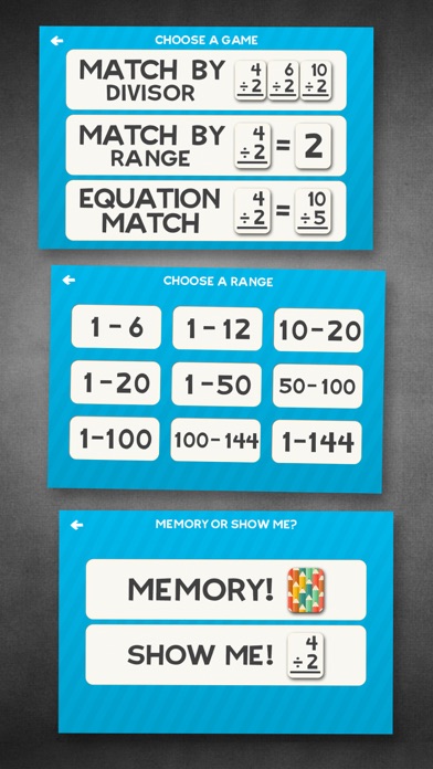 Division Flash Cards screenshot 3