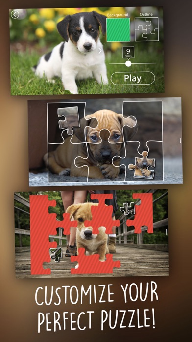 Jigsaw Wonder Puppies screenshot 3