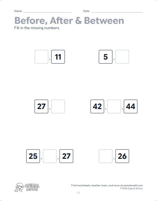 Before, After & Between to 50