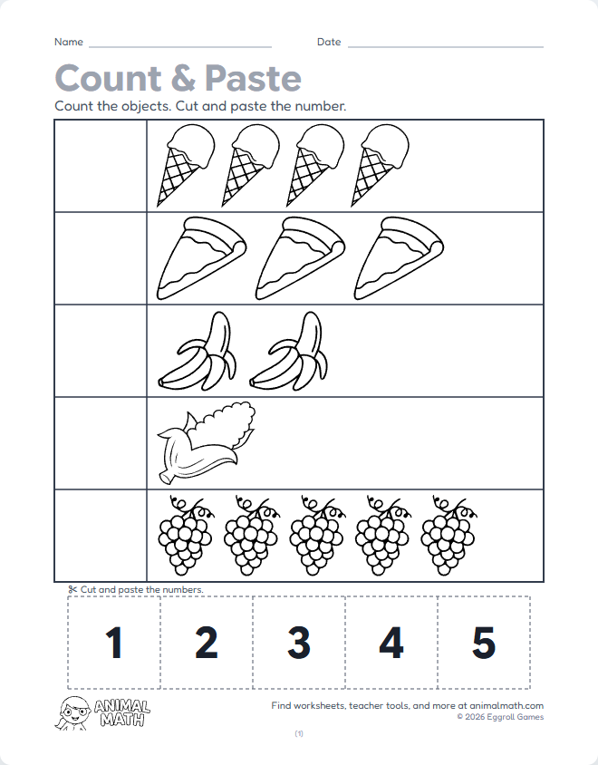Count & Paste to 5 preview