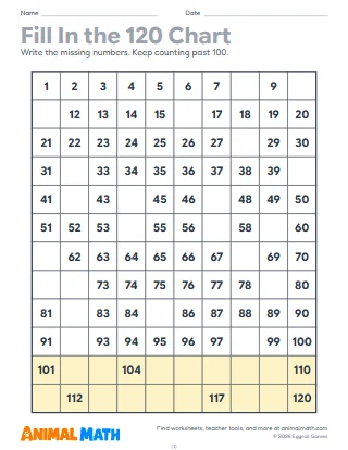 Counting to 120