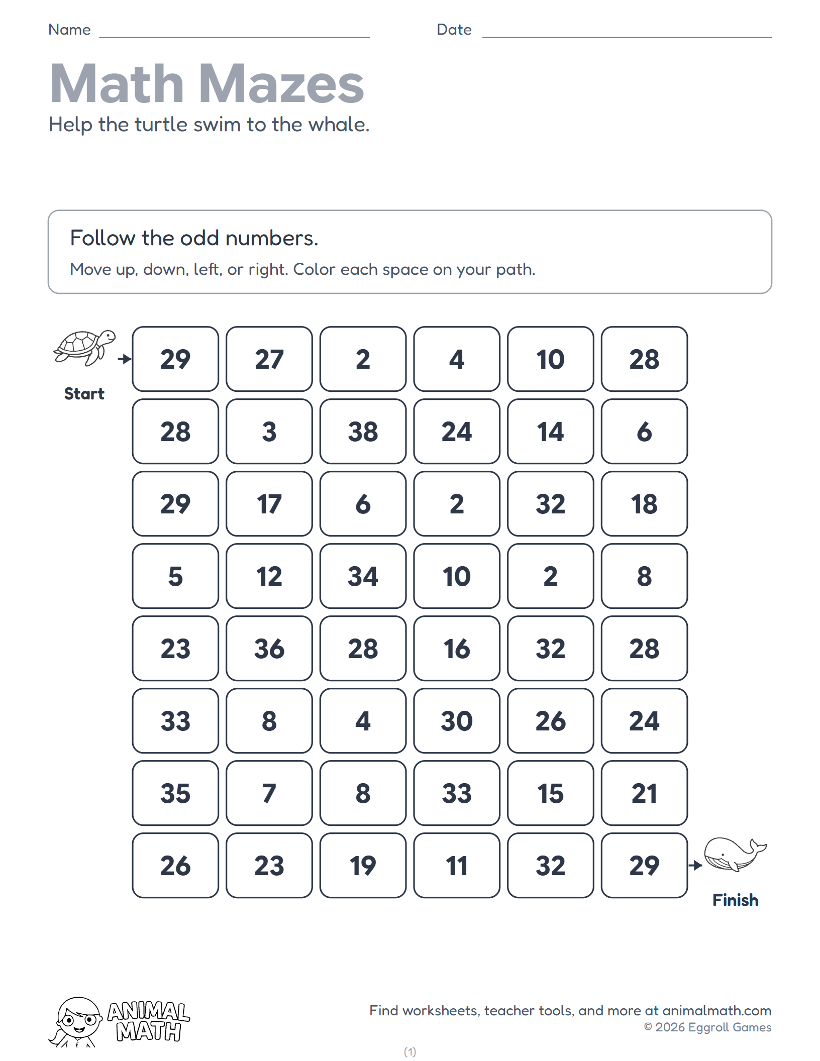 Math Mazes