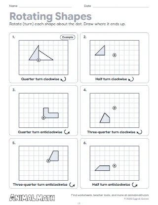 Rotating Shapes